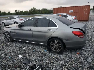 2015 Mercedes-Benz C-Class C 300 with VIN 55SWF4JBXFU087950, listed as a Copart auction lot 52254375 with 102,622 mi miles and Salvage Title. Bid and sale history available at carsss.com. Image 2.