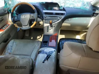 2010 Lexus RX 350 with VIN 2T2BK1BA1AC039732, listed as a Copart auction lot 55927935 with 267,240 mi miles and Clean Title. Bid and sale history available at carsss.com. Image 8.