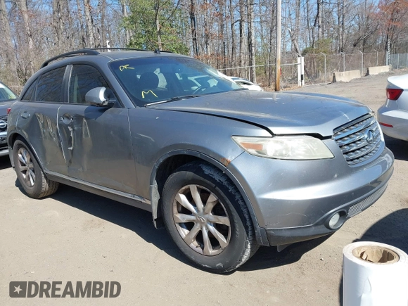 2008 Infiniti FX with VIN JNRAS08W68X202805, listed as a IAAI auction lot 41908721 with 204,061 mi miles and . Bid and sale history available at DreamBid. Image 1.