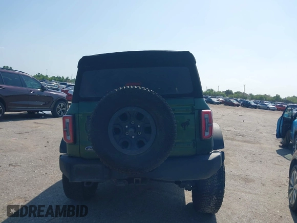 2023 Ford Bronco с VIN 1FMEE5DP0PLB60332, выставлен на аукционе IAAI как лот 42200832 с пробегом 54 921 миль миль и . История ставок и продаж доступна на DreamBid. Изображение 17.
