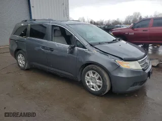 2011 Honda Odyssey LX with VIN 5FNRL5H20BB065078, listed as a Copart auction lot 50021205 with 118,141 mi miles and Salvage Title. Bid and sale history available at carsss.com. Image 4.