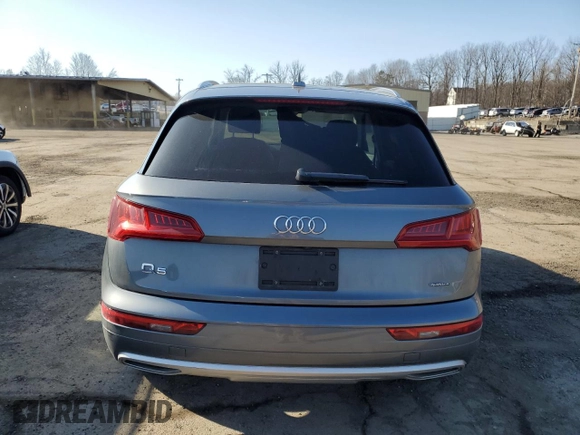 2019 Audi Q5 Premium with VIN WA1ANAFY1K2139788, listed as a Copart auction lot 48243325 with 40,475 mi miles and Salvage Title. Bid and sale history available at carsss.com. Image 6.