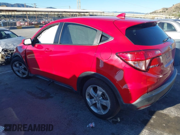 2016 Honda HR-V EX with VIN 3CZRU5H58GM735965, listed as a IAAI auction lot 41848080 with 60,387 mi miles. Bid and sale history available at carsss.com. Image 3.