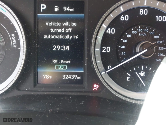 2021 Hyundai Sonata Hybrid SEL with VIN KMHL34JJ4MA026390, listed as a IAAI auction lot 41136913 with 32,439 mi miles. Bid and sale history available at carsss.com. Image 15.