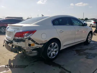 2010 Buick LaCrosse CXL with VIN 1G4GC5EG2AF297291, listed as a Copart auction lot 59738735 with 191,000 mi miles and Salvage title. Bid and sale history available at DreamBid. Image 3.