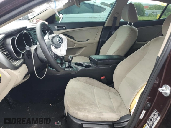 2015 Kia Optima LX with VIN 5XXGM4A79FG433037, listed as a Copart auction lot 58428465 with 112,370 mi miles and Salvage title. Bid and sale history available at DreamBid. Image 7.