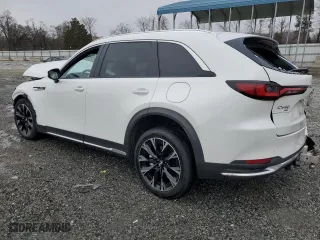 2024 Mazda CX-90 PHEV Premium Plus with VIN JM3KKEHA0R1141176, listed as a Copart auction lot 43852955 with 18,827 mi miles and Salvage Title. Bid and sale history available at carsss.com. Image 2.