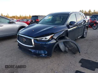 2019 Infiniti QX50 Luxe with VIN 3PCAJ5M32KF132667, listed as a IAAI auction lot 41095763 with 82,549 mi miles and . Bid and sale history available at DreamBid. Image 17.