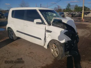 2011 Kia Soul + with VIN KNDJT2A20B7712378, listed as a Copart auction lot 71808414 with 0 mi miles and Salvage Title. Bid and sale history available at carsss.com. Image 4.