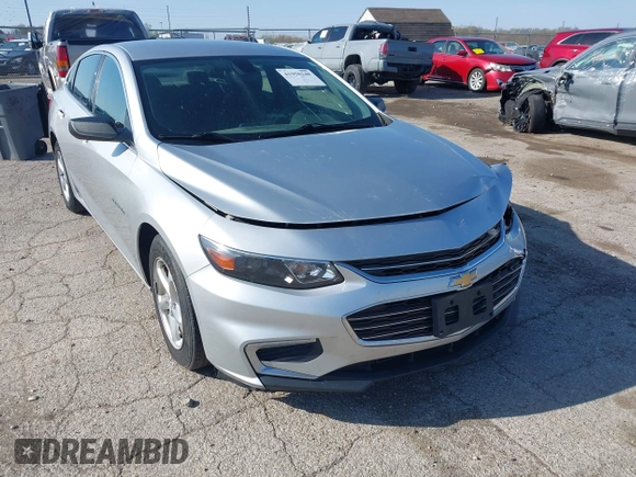 2017 Chevrolet Malibu LS with VIN 1G1ZB5ST8HF196728, listed as a IAAI auction lot 41950248 with 101,373 mi miles and . Bid and sale history available at DreamBid. Image 17.