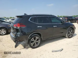2019 Nissan Rogue SV with VIN JN8AT2MV4KW384334, listed as a Copart auction lot 51304765 with 90,144 mi miles and Salvage Title. Bid and sale history available at carsss.com. Image 3.