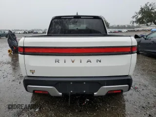 2023 Rivian R1T Adventure with VIN 7FCTGAAA2PN021915, listed as a Copart auction lot 46351415 with Not Provided miles and Non Repairable. Bid and sale history available at carsss.com. Image 6.