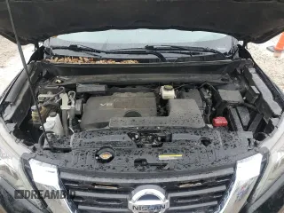 2017 Nissan Pathfinder S with VIN 5N1DR2MN0HC611967, listed as a Copart auction lot 47572445 with 145,249 mi miles and Salvage Title. Bid and sale history available at DreamBid. Image 12.