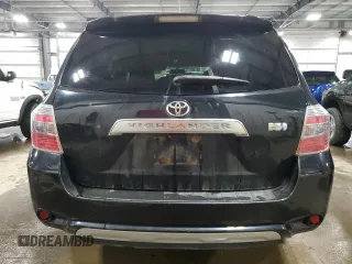 2010 Toyota Highlander Hybrid with VIN JTEBW3EH7A2041735, listed as a Copart auction lot 84684724 with 126,190 mi miles and Salvage Title. Bid and sale history available at carsss.com. Image 6.