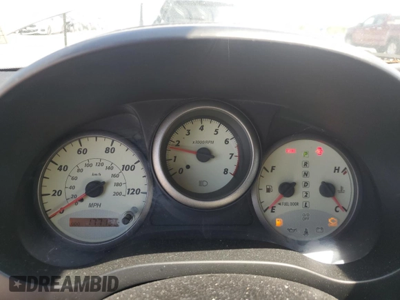 2003 Toyota RAV4 with VIN JTEGH20V730098555, listed as a Copart auction lot 52358035 with 177,133 mi miles and Salvage Title. Bid and sale history available at DreamBid. Image 9.