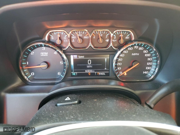 2018 Chevrolet Silverado 1500 LT with VIN 1GCVKREH4JZ105995, listed as a Copart auction lot 42918465 with 60,833 mi miles and Salvage Title. Bid and sale history available at carsss.com. Image 9.
