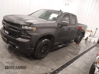 2021 Chevrolet Silverado 1500 RST with VIN 1GCRYEEDXMZ135111, listed as a IAAI auction lot 41398152 with 54,051 mi miles and . Bid and sale history available at DreamBid. Image 19.