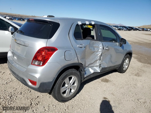2019 Chevrolet Trax LS with VIN 3GNCJKSB7KL369553, listed as a Copart auction lot 45491305 with 47,413 mi miles and Salvage Title. Bid and sale history available at carsss.com. Image 3.