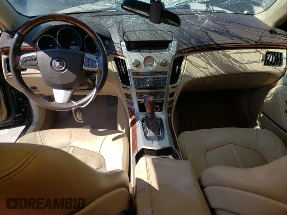2013 Cadillac CTS Premium with VIN 1G6DP5E34D0100575, listed as a Copart auction lot 49862995 with 101,302 mi miles and Salvage Title. Bid and sale history available at DreamBid. Image 8.