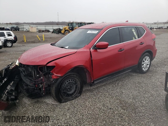 2017 Nissan Rogue S with VIN JN8AT2MT1HW394696, listed as a Copart auction lot 47832245 with 267,646 mi miles and Salvage Title. Bid and sale history available at carsss.com. Image 1.