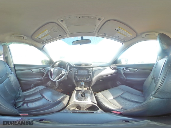 2015 Nissan Rogue SL with VIN 5N1AT2MV2FC796671, listed as a Copart auction lot 62848424 with 71,529 mi miles and Salvage Title. Bid and sale history available at carsss.com. Image 14.