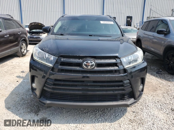 2018 Toyota Highlander SE with VIN 5TDJZRFH1JS884265, listed as a Copart auction lot 59542875 with 128,352 mi miles and Non repairable. Bid and sale history available at DreamBid. Image 5.