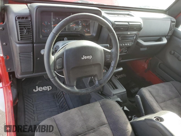 2005 Jeep Wrangler Sport with VIN 1J4FA49SX5P342180, listed as a Copart auction lot 48189145 with 144,438 mi miles and Clean Title. Bid and sale history available at carsss.com. Image 8.