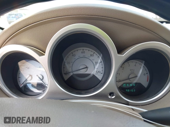 2008 Chrysler Sebring Limited with VIN 1C3LC65M88N639250, listed as a IAAI auction lot 42435275 with 98,163 mi miles and . Bid and sale history available at DreamBid. Image 7.