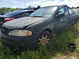2002 Nissan Sentra GXE z VIN 3N1CB51DX2L624659, wystawiony jako Copart lot #71985114 z przebiegiem Nie podano mil oraz Szkoda całkowita • Salvage title. Historia ofert i sprzedaży dostępna na DreamBid. Obrazek 1.
