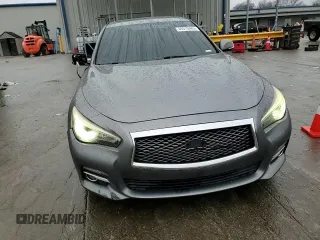 2015 Infiniti Q50 Premium with VIN JN1BV7AP0FM350554, listed as a Copart auction lot 45019465 with 95,069 mi miles and Salvage Title. Bid and sale history available at DreamBid. Image 13.