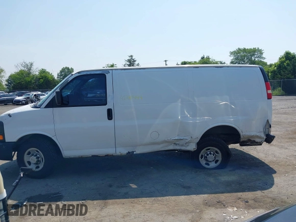 2010 Chevrolet Express Cargo with VIN 1GCZGFBA5A1180910, listed as a IAAI auction lot 42481444 with 330,979 mi miles and . Bid and sale history available at DreamBid. Image 14.