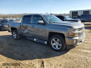 2017 Chevrolet Silverado 1500 LT with VIN 3GCUKREC6HG336908, listed as a Copart auction lot 45757625 with 58,749 mi miles and Salvage Title. Bid and sale history available at carsss.com. Image 4.