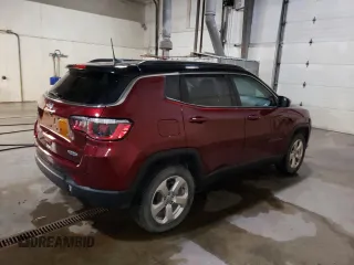 2020 Jeep Compass Latitude with VIN 3C4NJDBB0LT229343, listed as a Copart auction lot 50105875 with 24,466 mi miles and Clean title. Bid and sale history available at DreamBid. Image 3.