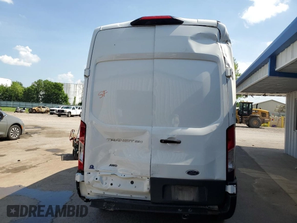 2022 Ford Transit Cargo with VIN 1FTBR2X85NKA81028, listed as a Copart auction lot 62131335 with Not provided miles and Non repairable. Bid and sale history available at DreamBid. Image 6.