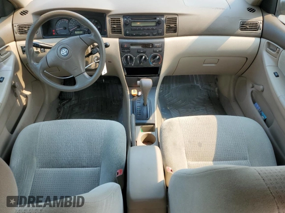 2005 Toyota Corolla CE with VIN 1NXBR32E45Z518441, listed as a Copart auction lot 69922994 with 214,250 mi miles and Salvage Title. Bid and sale history available at DreamBid. Image 8.