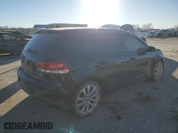 2012 Volkswagen Golf TDI with VIN WVWDM7AJ0CW339994, listed as a Copart auction lot 83026814 with 171,386 mi miles and Salvage title. Bid and sale history available at DreamBid. Image 3.