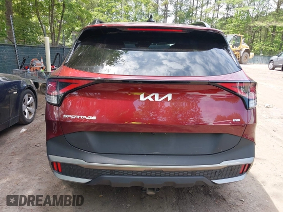 2023 Kia Sportage X-Line with VIN KNDPYDAH1P7059627, listed as a IAAI auction lot 42225910 with 54,173 mi miles and . Bid and sale history available at carsss.com. Image 16.