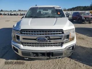 2020 Ford F-150 XL with VIN 1FTEW1EP1LFB38518, listed as a Copart auction lot 85150834 with Not Provided miles and Salvage Title. Bid and sale history available at carsss.com. Image 5.