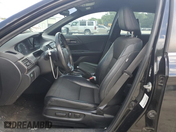 2016 Honda Accord Sport with VIN 1HGCR2F59GA077697, listed as a Copart auction lot 61050615 with 148,033 mi miles and Salvage title. Bid and sale history available at DreamBid. Image 7.