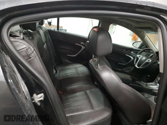 2013 Buick Regal Turbo Premium 2 with VIN 2G4GT5GV6D9141425, listed as a Copart auction lot 49825865 with 125,433 mi miles and Salvage title. Bid and sale history available at DreamBid. Image 10.