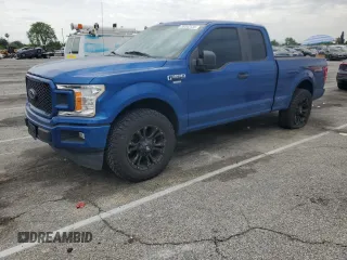 2018 Ford F-150 XL z VIN 1FTEX1CP9JKC83813, wystawiony jako Copart lot #59342735 z przebiegiem 63 106 mil mil oraz Szkoda całkowita • Salvage title. Historia ofert i sprzedaży dostępna na DreamBid. Obrazek 1.