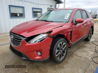 2016 Mazda CX-5 Grand Touring with VIN JM3KE4DY9G0771088, listed as a Copart auction lot 50615495 with 93,221 mi miles and Salvage Title. Bid and sale history available at carsss.com. Image 1.