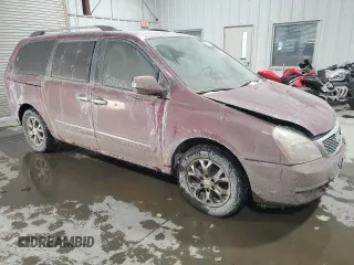 2014 Kia Sedona EX with VIN KNDMH4C73E6558679, listed as a Copart auction lot 89260495 with 125,475 mi miles and Salvage Title. Bid and sale history available at carsss.com. Image 4.