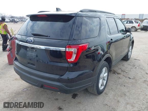 2018 Ford Explorer with VIN 1FM5K7B85JGA79035, listed as a IAAI auction lot 41586607 with 52,388 mi miles and . Bid and sale history available at DreamBid. Image 4.