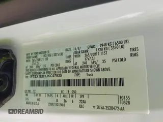 2018 Ford F-150 XL с VIN 1FTEX1EB3JKC97935, выставлен на аукционе IAAI как лот 42267705 с пробегом 175 790 миль миль и . История ставок и продаж доступна на DreamBid. Изображение 9.