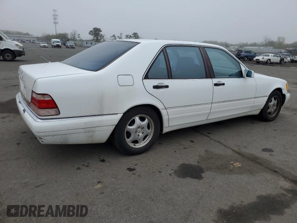 1999 Mercedes-Benz S 320/430/500 with VIN WDBGA33G0XA420334, listed as a Copart auction lot 55602345 with 239,693 mi miles and Clean Title. Bid and sale history available at DreamBid. Image 3.