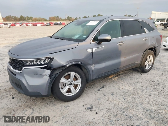 2022 Kia Sorento LX with VIN 5XYRG4LC8NG122154, listed as a IAAI auction lot 41867453 with 15,619 mi miles. Bid and sale history available at carsss.com. Image 16.