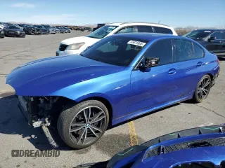 2022 BMW 3 Series M340i with VIN 3MW5U7J05N8C26465, listed as a Copart auction lot 45875905 with 36,434 mi miles and Salvage Title. Bid and sale history available at carsss.com. Image 1.
