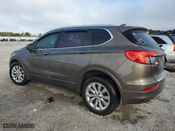 2018 Buick Envision Essence with VIN LRBFX1SA8JD007918, listed as a Copart auction lot 44656795 with 0 mi miles and Salvage Title. Bid and sale history available at carsss.com. Image 2.