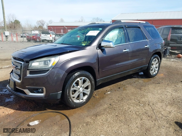 2015 GMC Acadia SLT with VIN 1GKKVRKD4FJ167371, listed as a IAAI auction lot 41838070 with 138,002 mi miles. Bid and sale history available at carsss.com. Image 18.